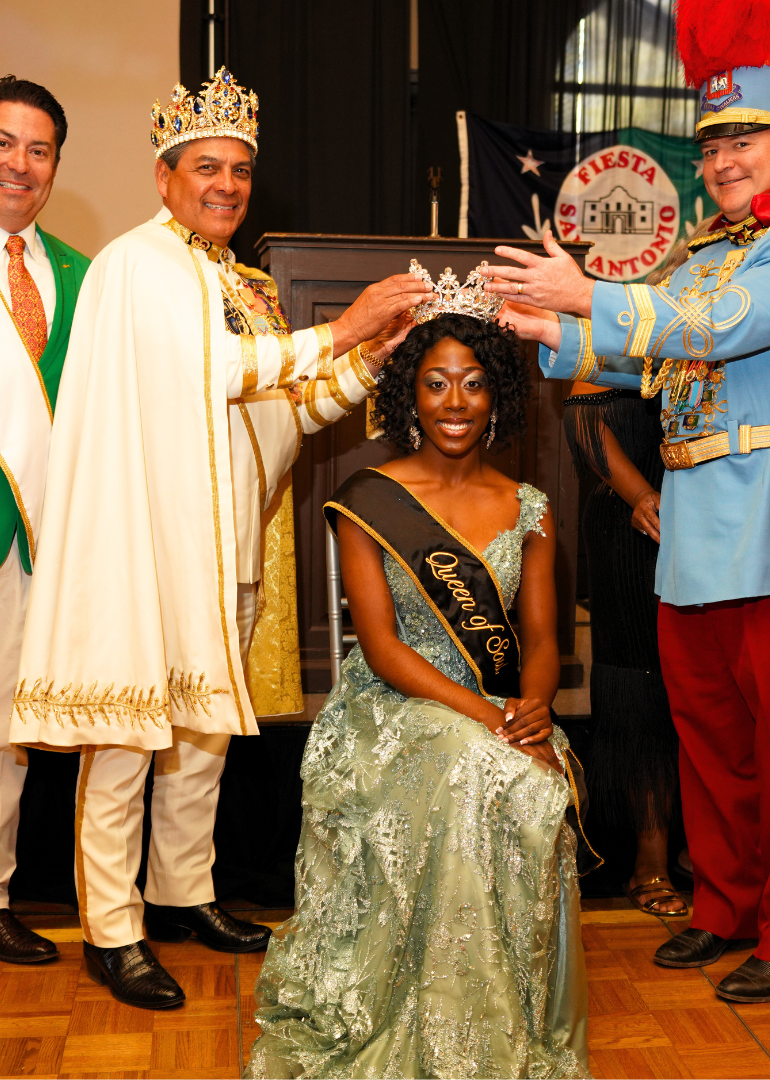 Crowning moment during Queen of Soul event
